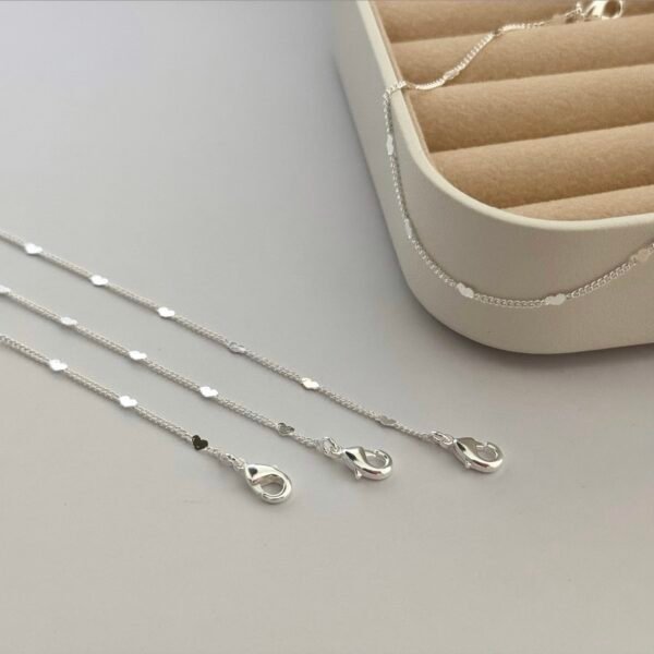Pulseira Mini Coração Diamantado